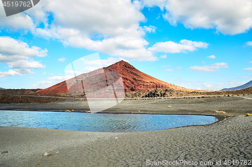 Image of Beautiful landscape of Lanzarote Island