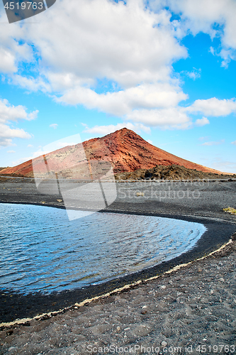 Image of Beautiful landscape of Lanzarote Island