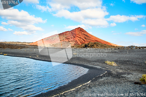 Image of Beautiful landscape of Lanzarote Island