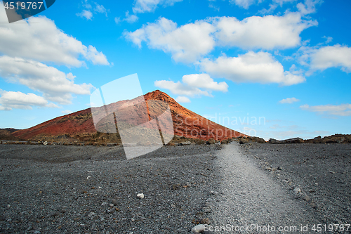 Image of Beautiful landscape of Lanzarote Island