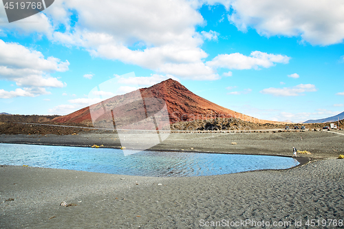 Image of Beautiful landscape of Lanzarote Island