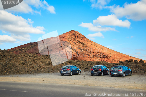 Image of Beautiful landscape of Lanzarote Island