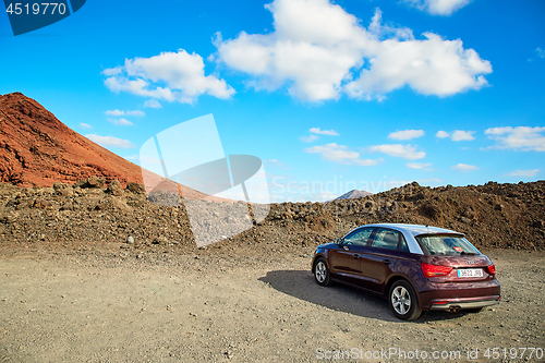 Image of Beautiful landscape of Lanzarote Island