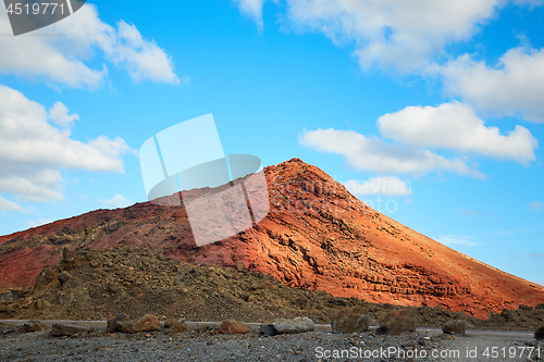 Image of Beautiful landscape of Lanzarote Island