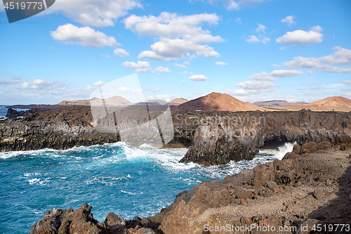 Image of Beautiful landscape of Lanzarote Island