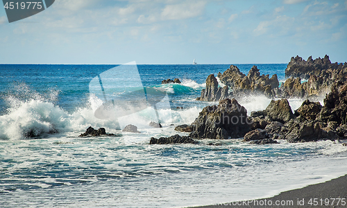 Image of Beautiful landscape of Lanzarote Island