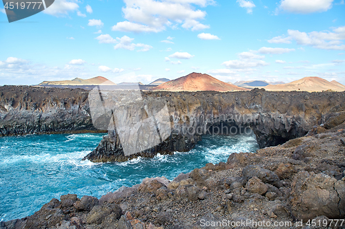 Image of Beautiful landscape of Lanzarote Island