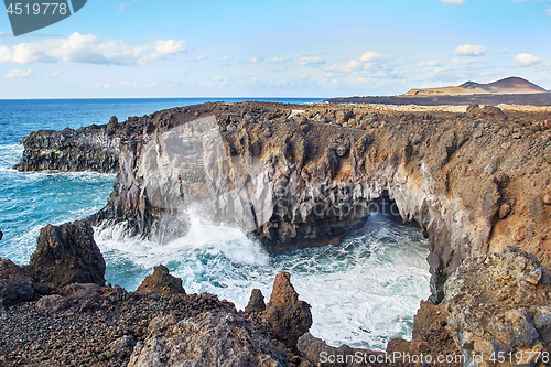 Image of Beautiful landscape of Lanzarote Island