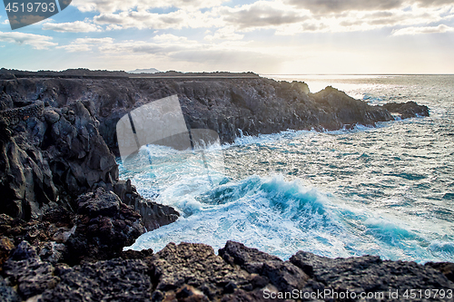 Image of Beautiful landscape of Lanzarote Island