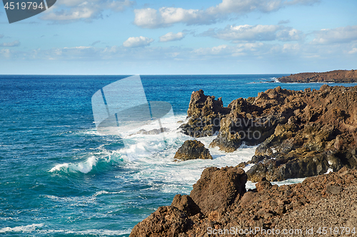 Image of Beautiful landscape of Lanzarote Island