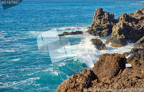 Image of Beautiful landscape of Lanzarote Island