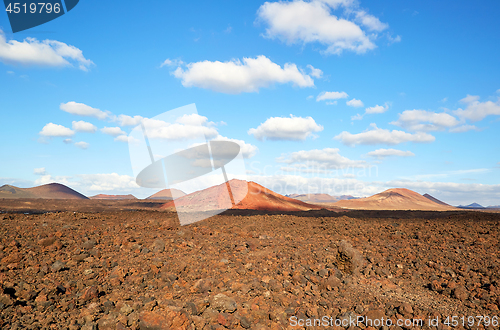 Image of Beautiful landscape of Lanzarote Island