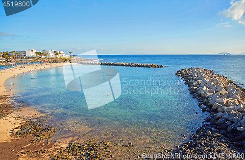 Image of Panoramic view of Playa Blanca