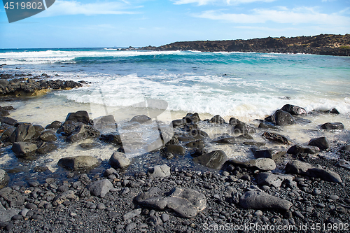 Image of Landscape of Lanzarote Island, Canaries