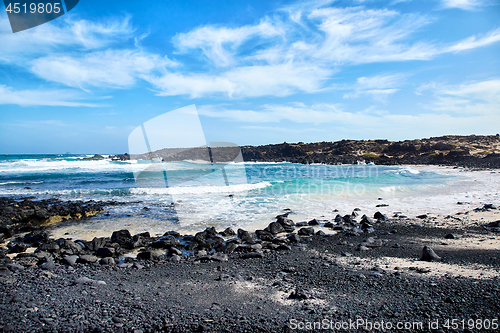 Image of Landscape of Lanzarote Island, Canaries