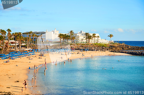 Image of Panoramic view of Playa Blanca