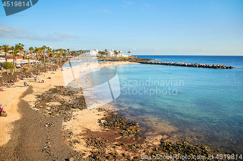 Image of Panoramic view of Playa Blanca