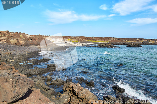 Image of Landscape of Lanzarote Island, Canaries