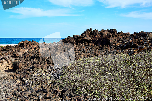 Image of Landscape of Lanzarote Island, Canaries