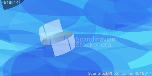 Image of blue ovals abstract background