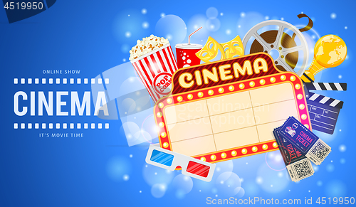 Image of Cinema and Movie Banner