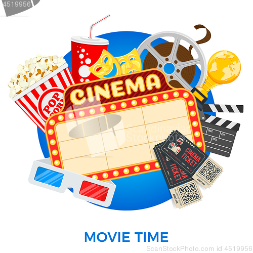 Image of Cinema and Movie Banner