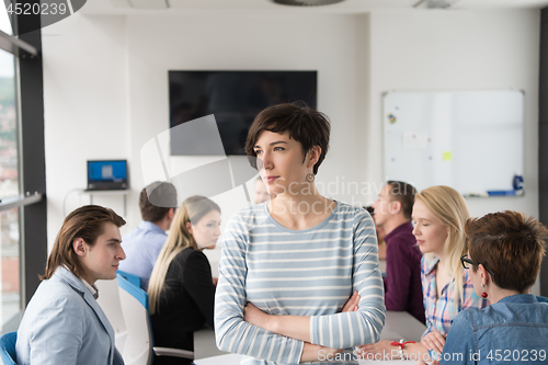 Image of Portrait of successful Businesswoman