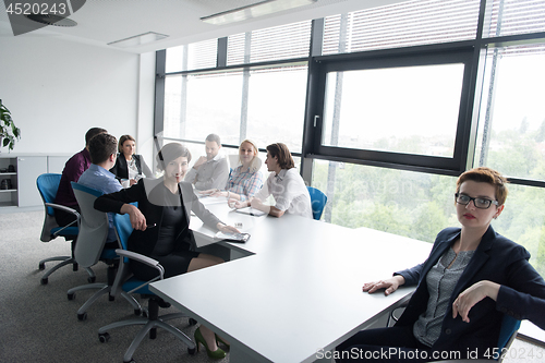 Image of Portrait of successful Businesswoman