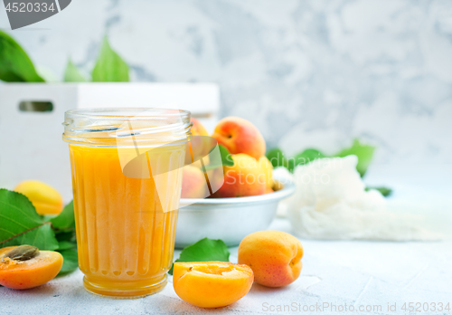 Image of apricot juice