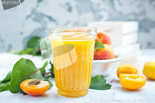 Image of apricot juice