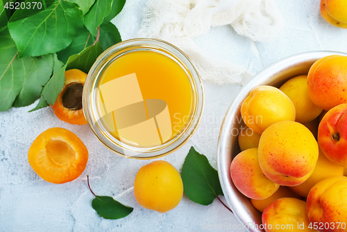 Image of apricot juice