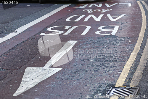 Image of Bus and Bike Lane