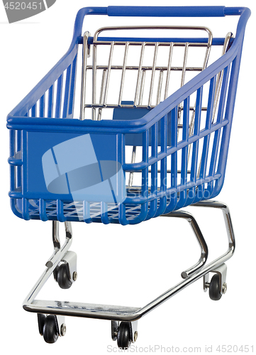 Image of Supermarket Pushcart Cutout