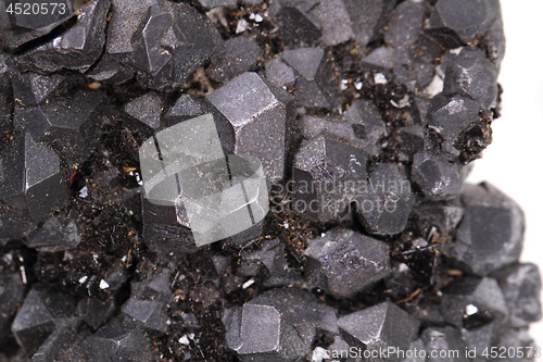 Image of galena crystal background