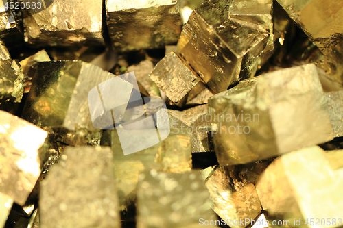 Image of pyrite mineral background