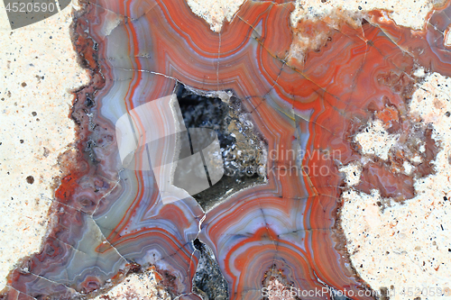 Image of natural agate texture 