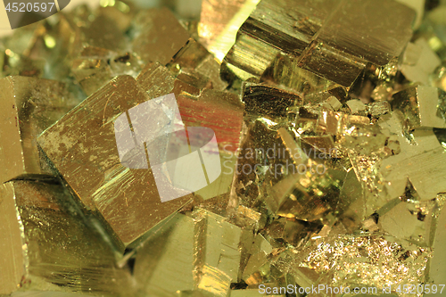 Image of pyrite mineral background