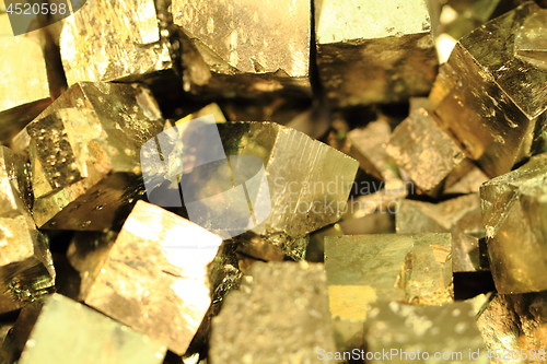 Image of pyrite mineral background