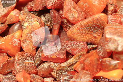 Image of amber mineral texture
