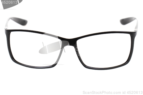 Image of old glasses isolated