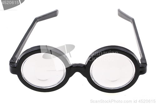 Image of old glasses isolated