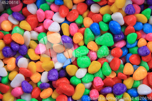 Image of color stones texture