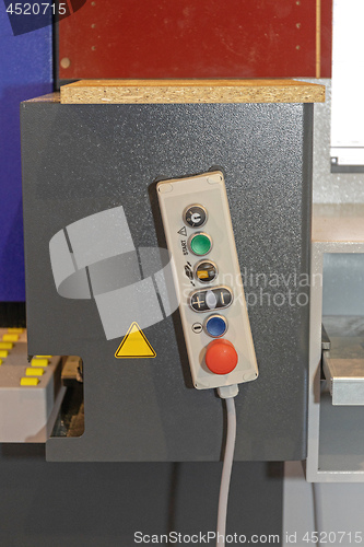 Image of Machine Control Buttons