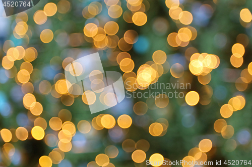 Image of Abstract Christmas Lights