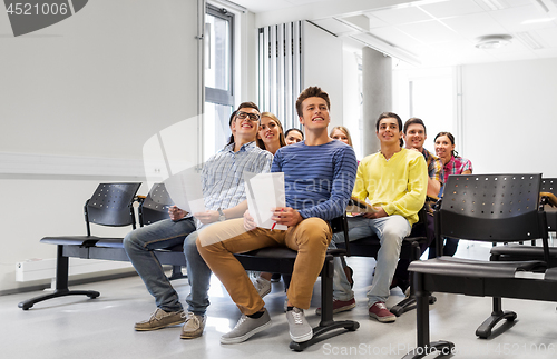 Image of group of students in lecture hall