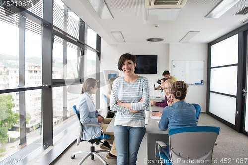 Image of Portrait of successful Businesswoman