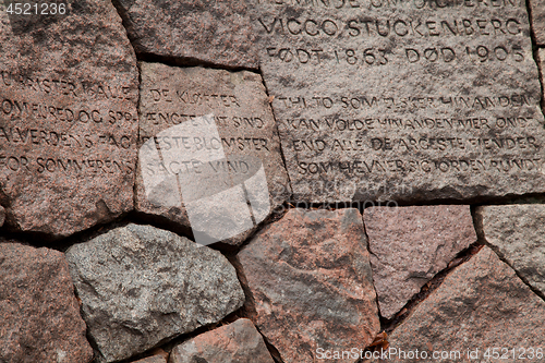 Image of Wall detail