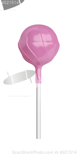 Image of Lollipop on white background