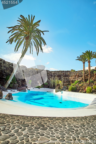 Image of Jameos del Agua pool in Lanzarote