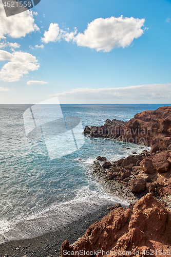 Image of Beautiful landscape of Lanzarote Island